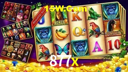 Slots com jackpots e giros grátis na 877x